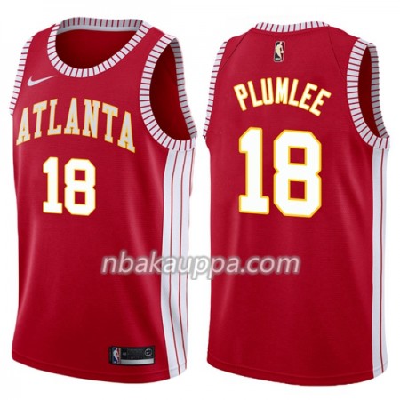 Atlanta Hawks Miles Plumlee 16 Nike Classic Edition Pelipaidat Swingman - Miesten